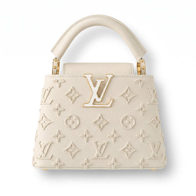 Louis Vuitton Top Handle Monogram Bag — Cream - MASTERPIECE