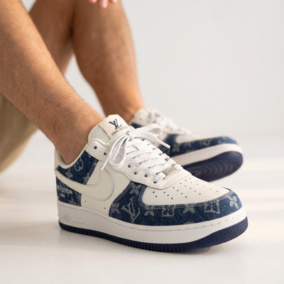 Louis Vuitton Trainers – Blue Monogram Denim 👟✨ - MASTERPIECE