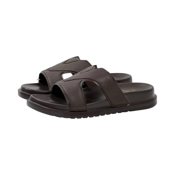 🤎 Louis Vuitton Waterfront H Slides – Luxury Comfort in Every Step