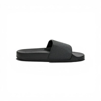 🖤✨ LV Inspired Slides – Black Luxury Minimal Edition - MASTERPIECE