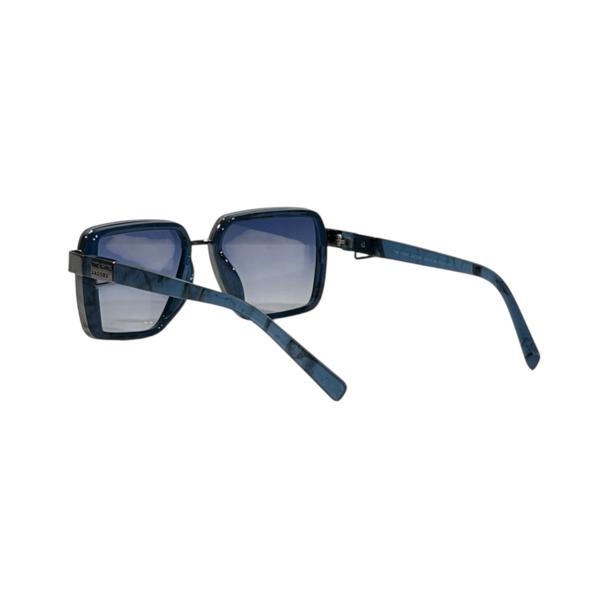 Marc Jacobs Blue Gradient Sunglasses – Modern Square Luxury 🕶️💙✨ - MASTERPIECE