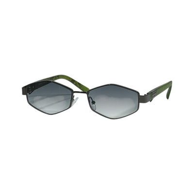 Marc Jacobs Edge Cat - Eye Sunglasses 🕶️✨ Black Green Edition - MASTERPIECE