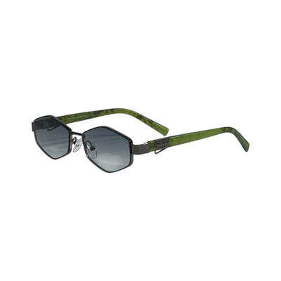 Marc Jacobs Edge Cat - Eye Sunglasses 🕶️✨ Black Green Edition - MASTERPIECE