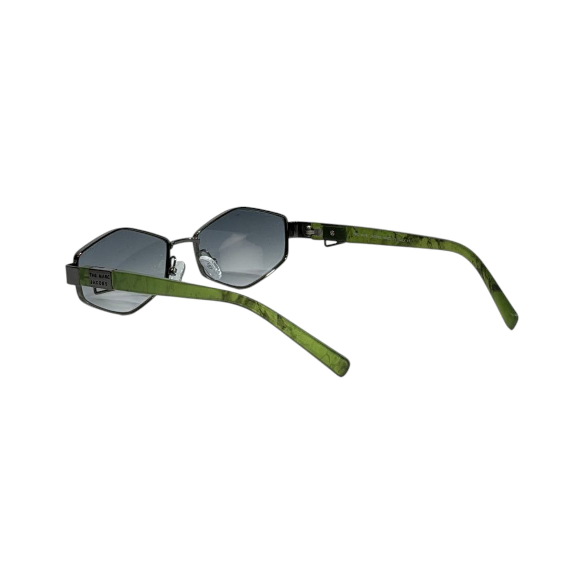 Marc Jacobs Edge Cat - Eye Sunglasses 🕶️✨ Black Green Edition - MASTERPIECE