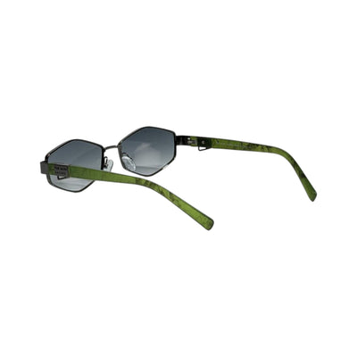 Marc Jacobs Edge Cat - Eye Sunglasses 🕶️✨ Black Green Edition - MASTERPIECE