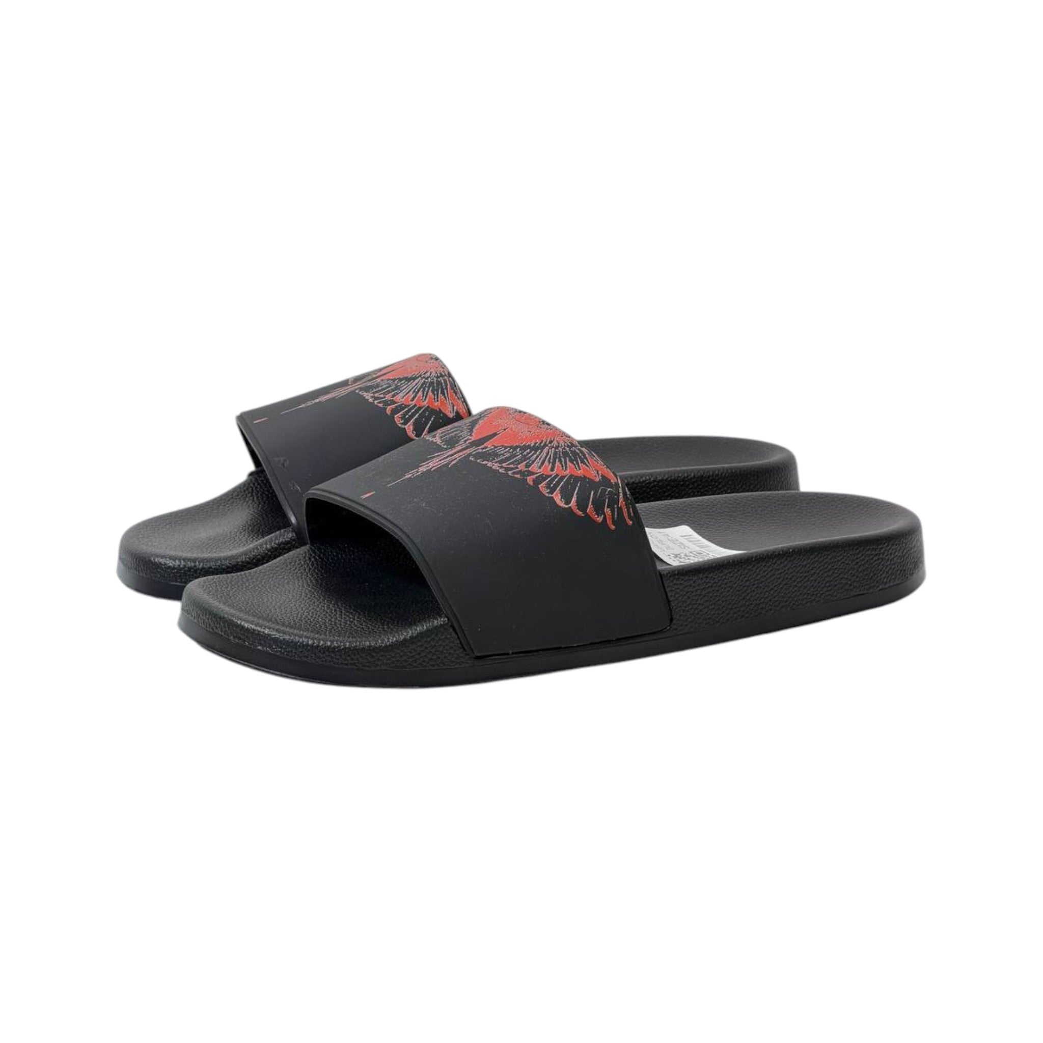 Marcelo Burlon Wings Slides – Black & Red Edition 🦅🔥 - MASTERPIECE