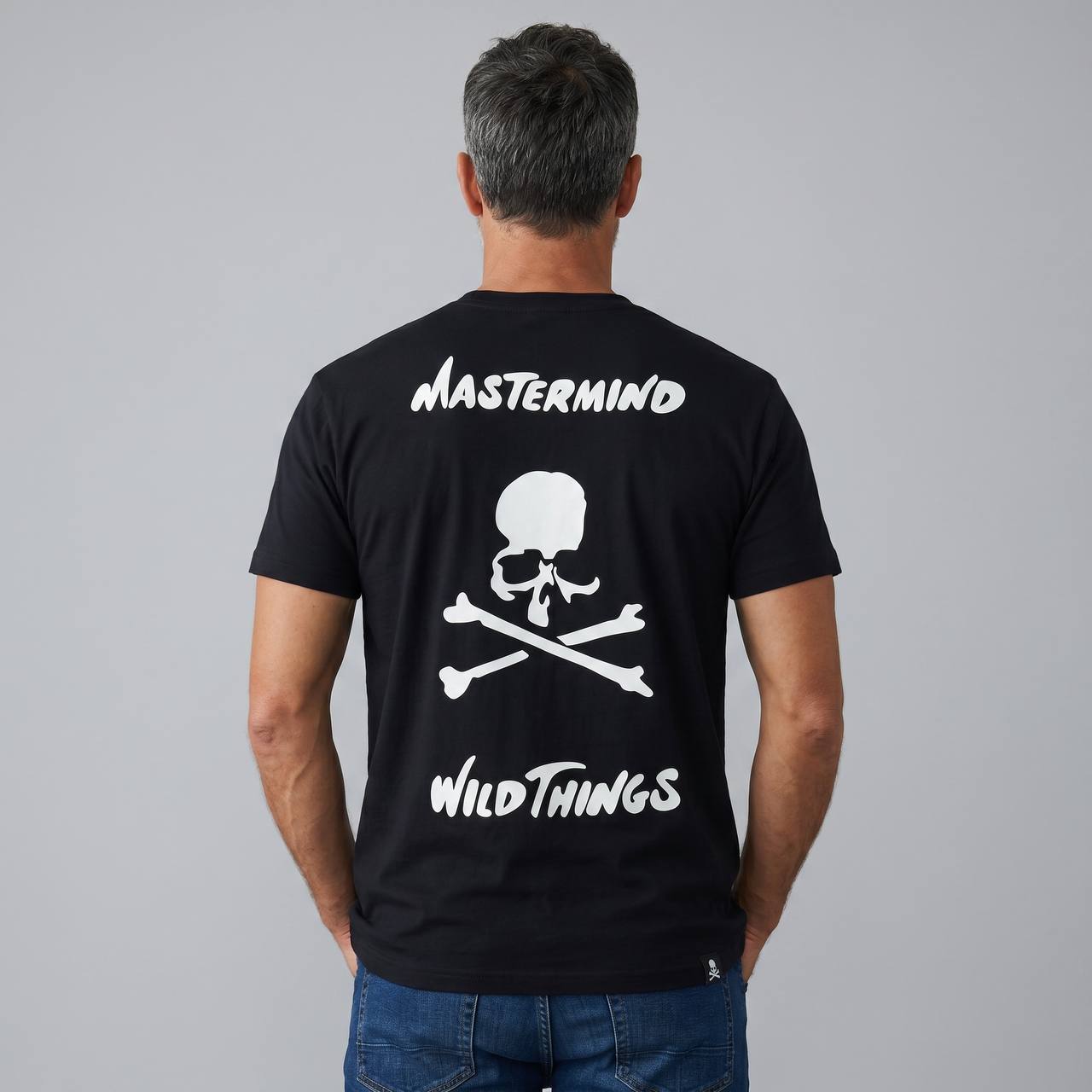 Mastermind Wild Things Skull Graphic T-Shirt – Black Edition ☠️🔥 - MASTERPIECE