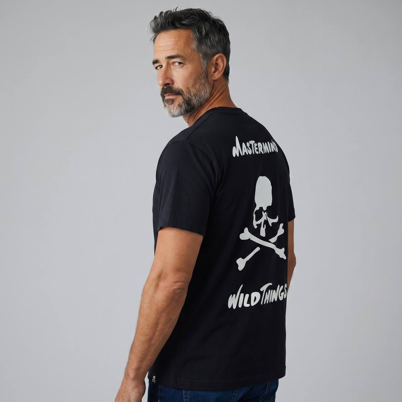 Mastermind Wild Things Skull Graphic T-Shirt – Black Edition ☠️🔥 - MASTERPIECE