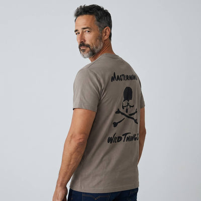 Mastermind “Wild Things” Skull Tee – Taupe Edition ☠️🔥 - MASTERPIECE