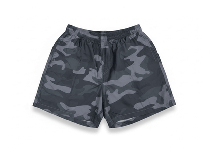 Men’s Dark Camouflage Swim Shorts 🖤🌊 - MASTERPIECE