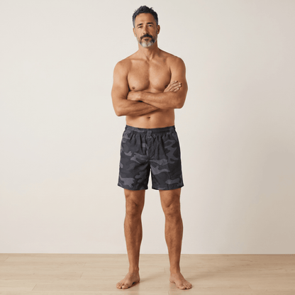 Men’s Dark Camouflage Swim Shorts 🖤🌊 - MASTERPIECE