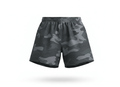 Men’s Dark Camouflage Swim Shorts 🖤🌊 - MASTERPIECE