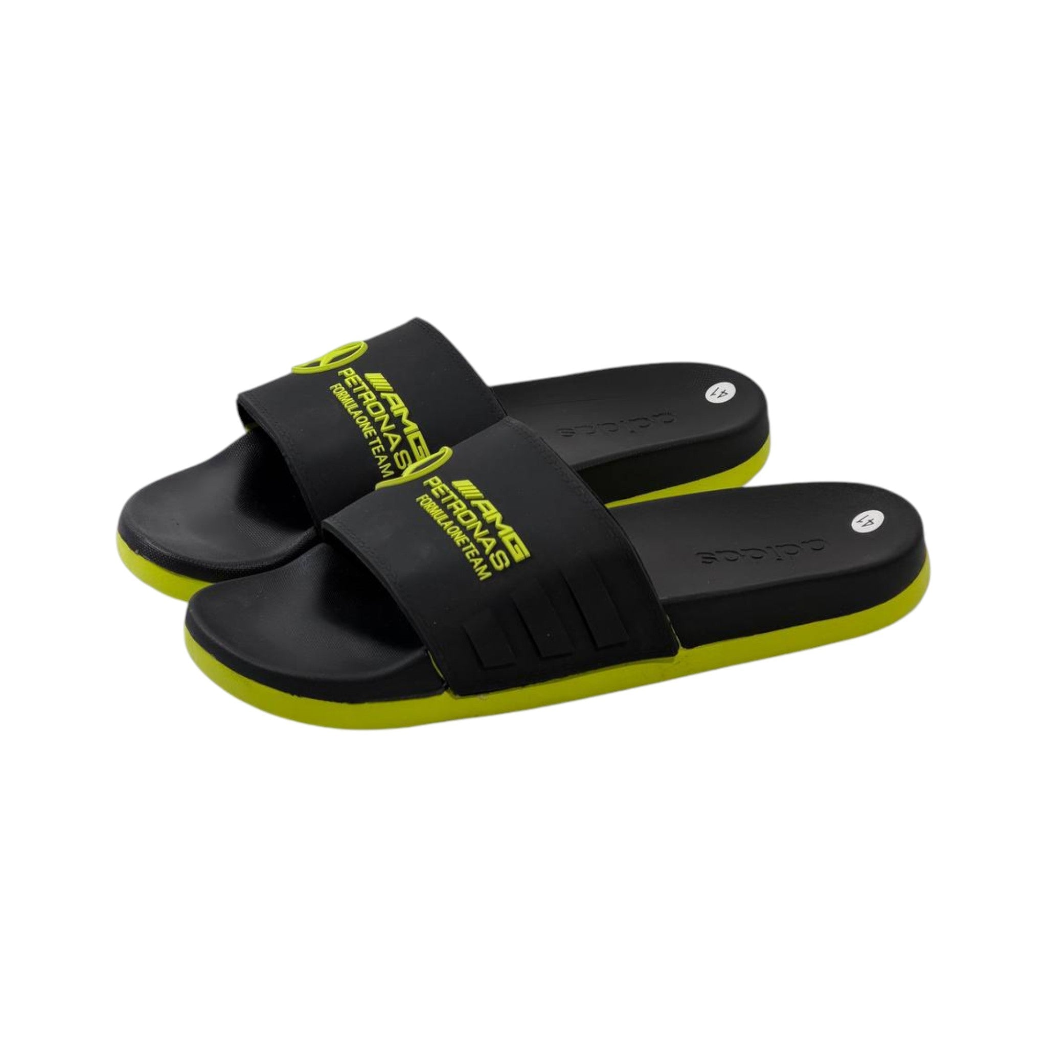 🏁 Mercedes-AMG Petronas F1 Team Slides – Race-Inspired Comfort & Style - MASTERPIECE