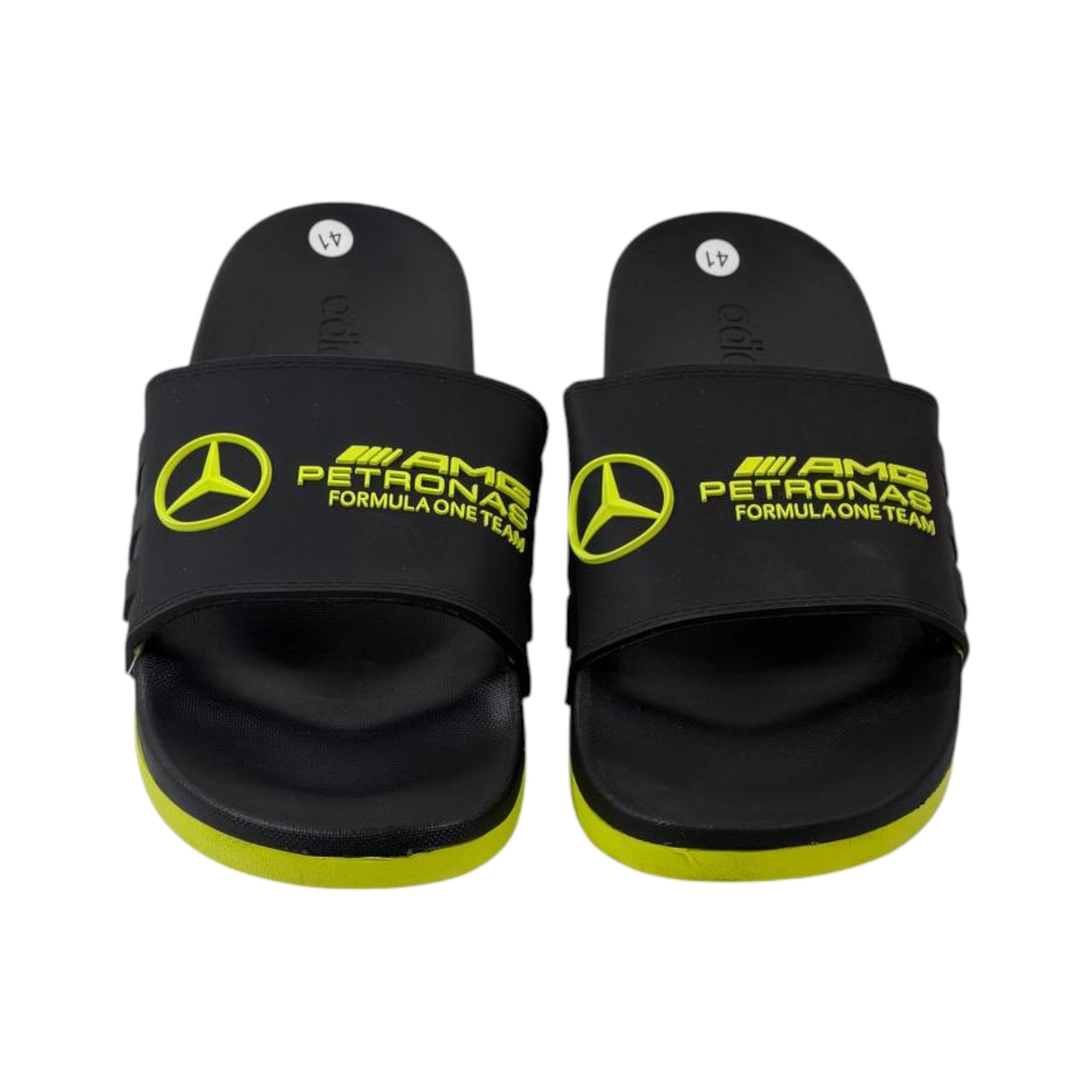 🏁 Mercedes-AMG Petronas F1 Team Slides – Race-Inspired Comfort & Style - MASTERPIECE