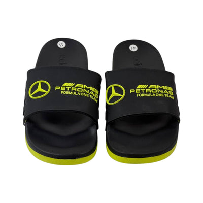 🏁 Mercedes-AMG Petronas F1 Team Slides – Race-Inspired Comfort & Style - MASTERPIECE