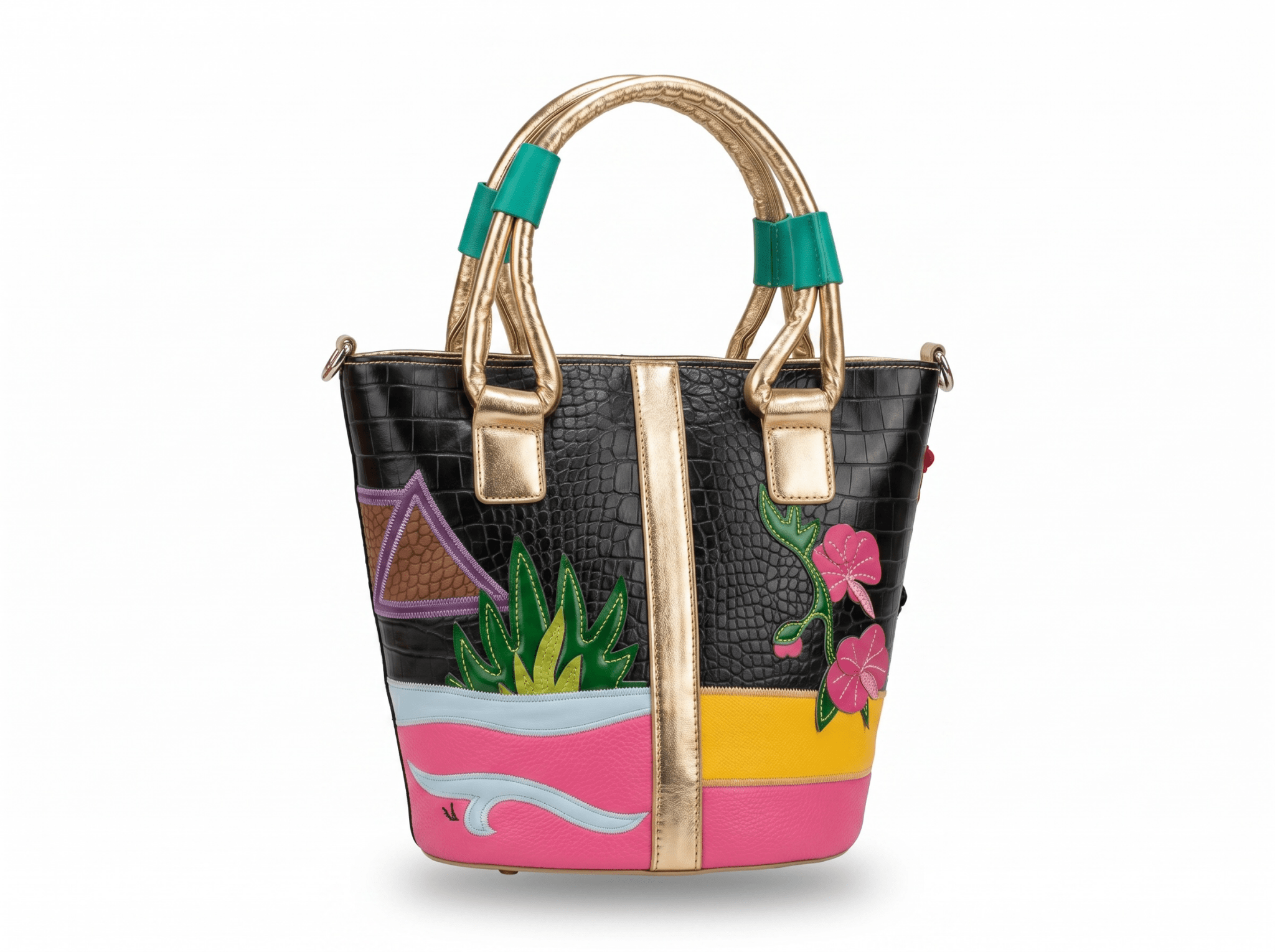 Millie Fair “Thailand Souvenirs” Statement Tote Bag 🌴👜✨ - MASTERPIECE