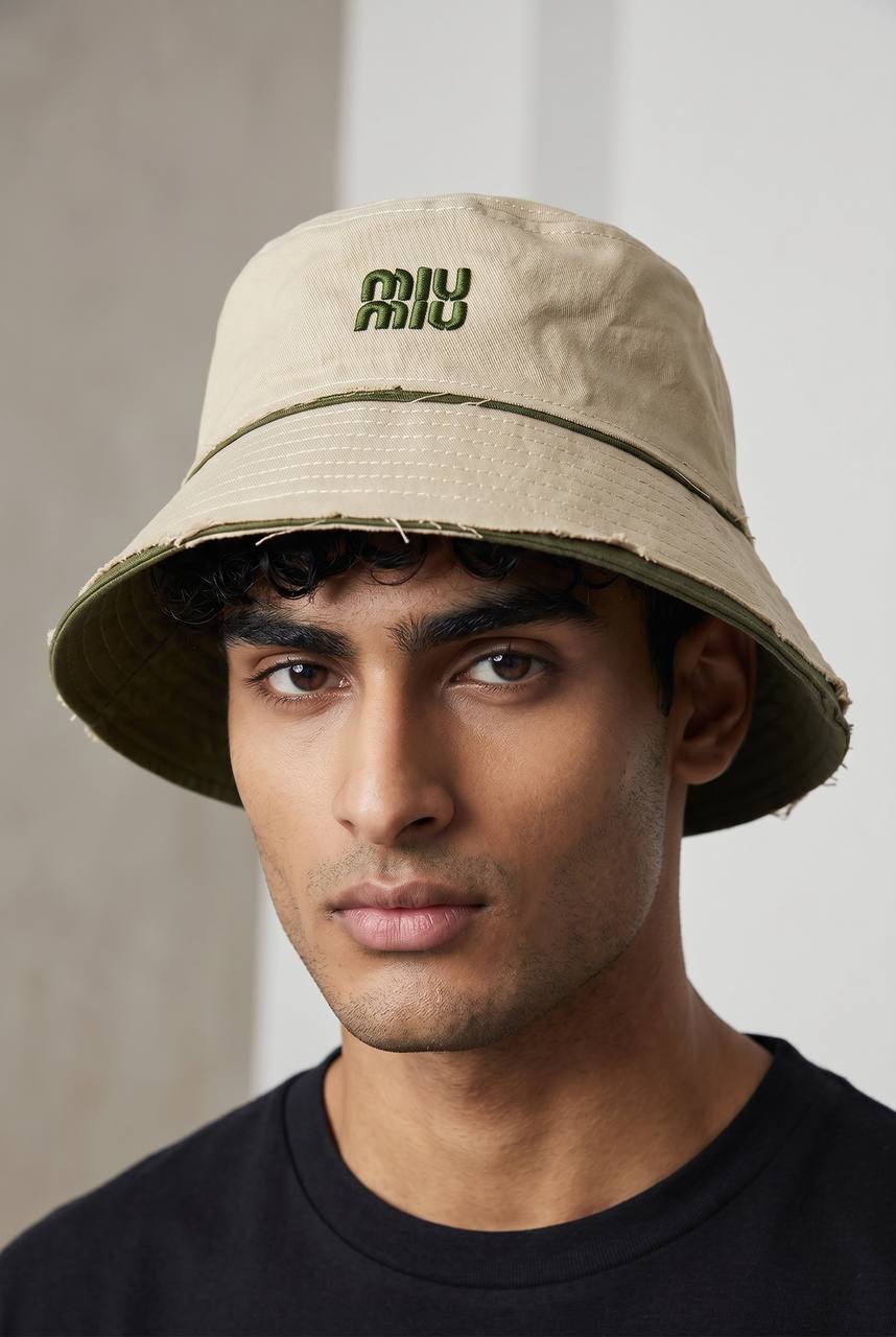 🤎 Miu Miu Beige Bucket Hat | Minimal Luxury Summer Essential 🪣 - MASTERPIECE