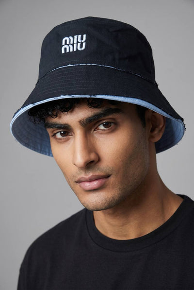 🖤 Miu Miu Black Bucket Hat | Minimal Luxury Streetwear 🪣 - MASTERPIECE