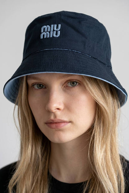 🖤 Miu Miu Black Bucket Hat | Minimal Luxury Streetwear 🪣 - MASTERPIECE