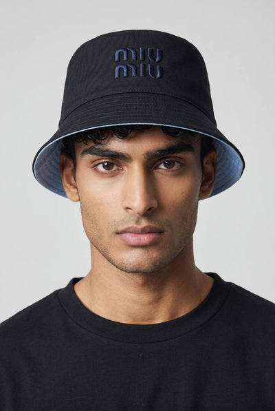 🖤 Miu Miu Black Bucket Hat | Minimal Luxury Streetwear 🪣 - MASTERPIECE