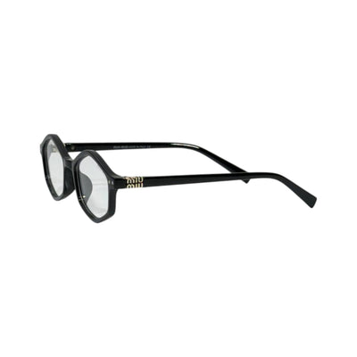 👓 Miu Miu Black Geometric Optical Glasses – Modern Elegance & Everyday Sophistication ✨🖤 - MASTERPIECE