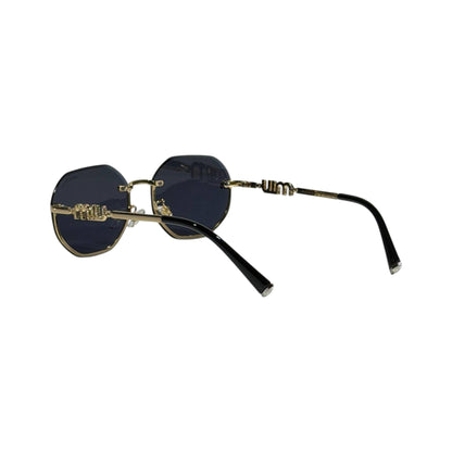 Miu Miu Black & Gold Sunglasses – Iconic Statement Luxury 🕶️✨ - MASTERPIECE