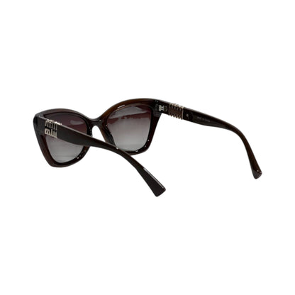 Miu Miu Brown Cat - Eye Sunglasses – Elegant Vintage Glam 🤎✨ - MASTERPIECE
