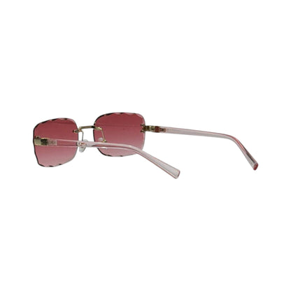 🩷 Miu Miu Crystal Cut Rimless Sunglasses | Luxury Fashion Statement ✨ - MASTERPIECE