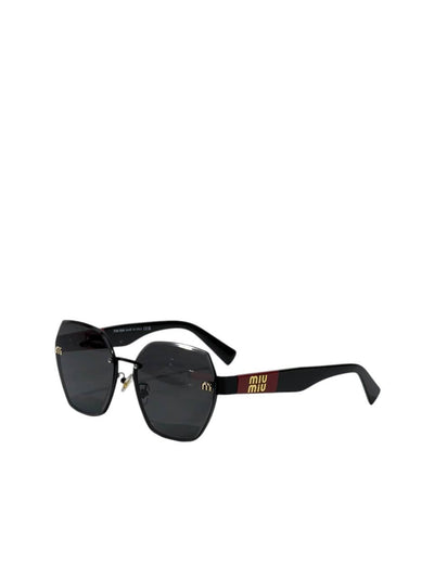 🕶️ Miu Miu Geometric Rimless Sunglasses – Bold Luxury & Contemporary Style ✨🖤 - MASTERPIECE