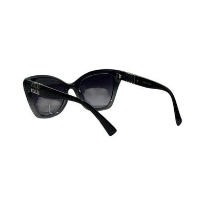 Miu Miu Iconic Cat - Eye Sunglasses – Black Glam Edition 🖤✨ - MASTERPIECE