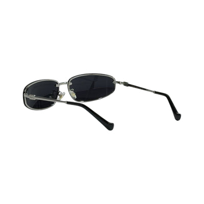 Miu Miu Rimless Silver Luxe Sunglasses – Minimal Chic Statement ✨🖤 - MASTERPIECE