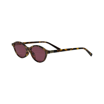 🕶️ Miu Miu Tortoiseshell Round Sunglasses – Vintage Charm & Modern Elegance ✨🤎 - MASTERPIECE