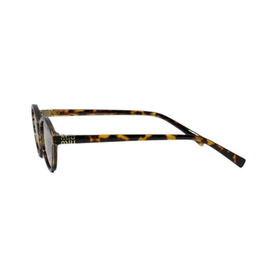 🕶️ Miu Miu Tortoiseshell Round Sunglasses – Vintage Charm & Modern Elegance ✨🤎 - MASTERPIECE