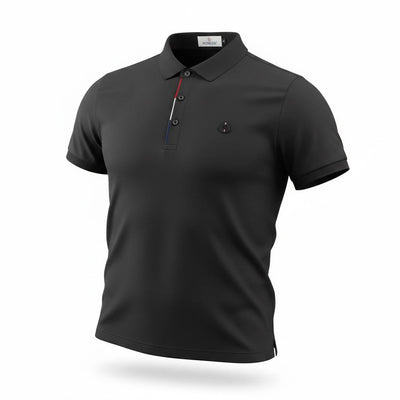 🖤 Moncler Black Polo Shirt – Clean Sport - Luxury Essential 👕🔥 - MASTERPIECE