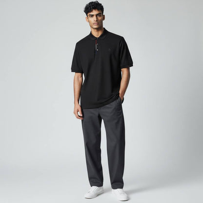 🖤 Moncler Black Polo Shirt – Clean Sport - Luxury Essential 👕🔥 - MASTERPIECE