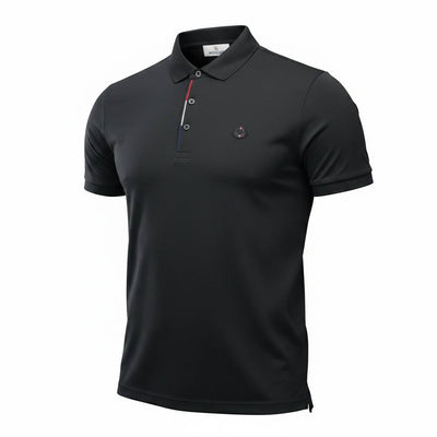 🖤 Moncler Black Polo Shirt – Clean Sport - Luxury Essential 👕🔥 - MASTERPIECE