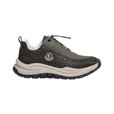 🤎 Moncler Monaco Brown Patterned Sneakers 👟✨ - MASTERPIECE
