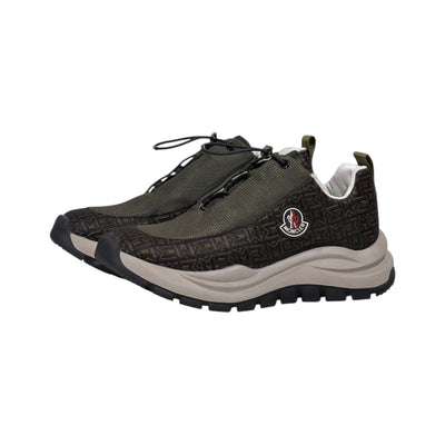 🤎 Moncler Monaco Brown Patterned Sneakers 👟✨ - MASTERPIECE