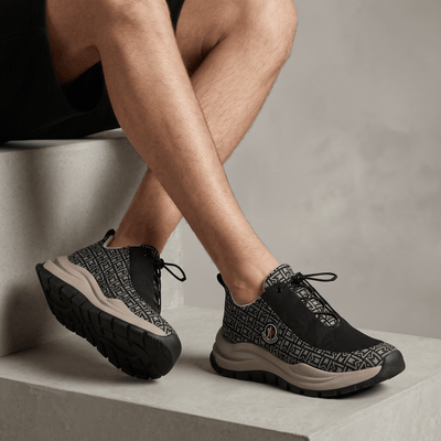 🖤 Moncler Monaco Patterned Luxury Sneakers 👟✨ - MASTERPIECE