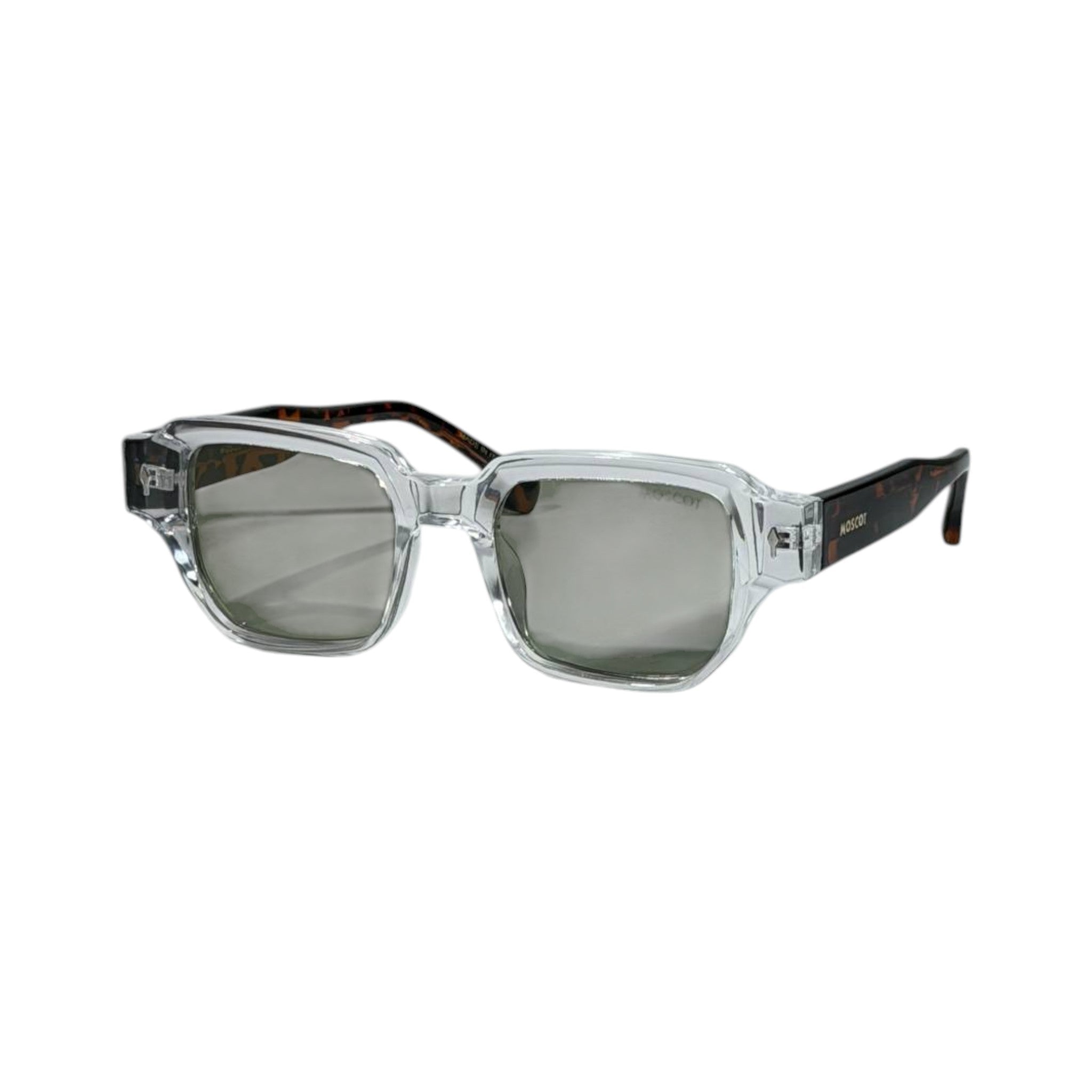 Moscot Crystal Square Sunglasses 🤍🤎✨ Luxury Unisex Designer Shades - MASTERPIECE
