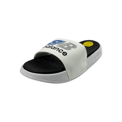 ⚡ New Balance Black & White Comfort Slides – Clean. Classic. Powerful. 🤍🖤 - MASTERPIECE