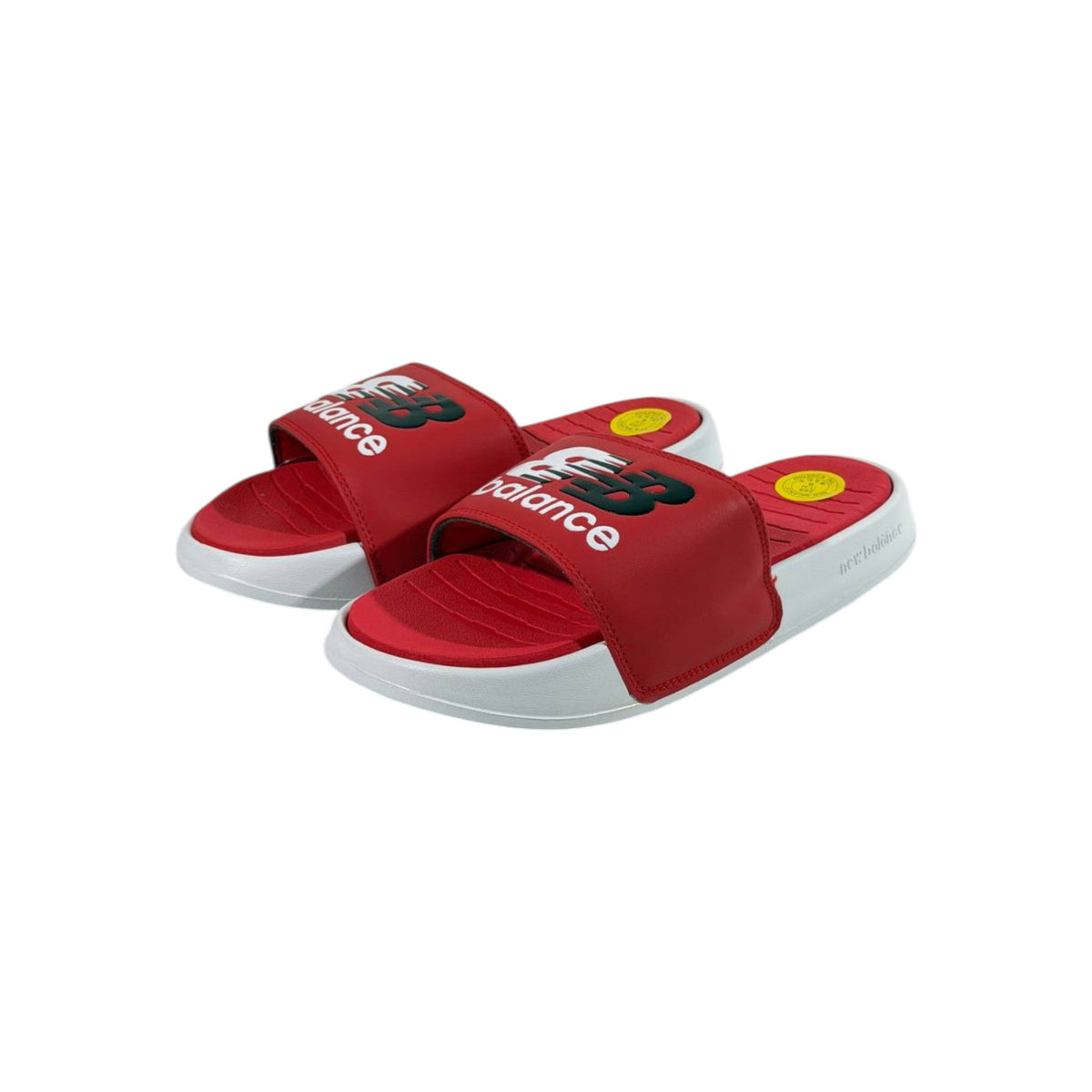 🔥 New Balance Red Comfort Slides – Bold Everyday Essential ❤️ - MASTERPIECE