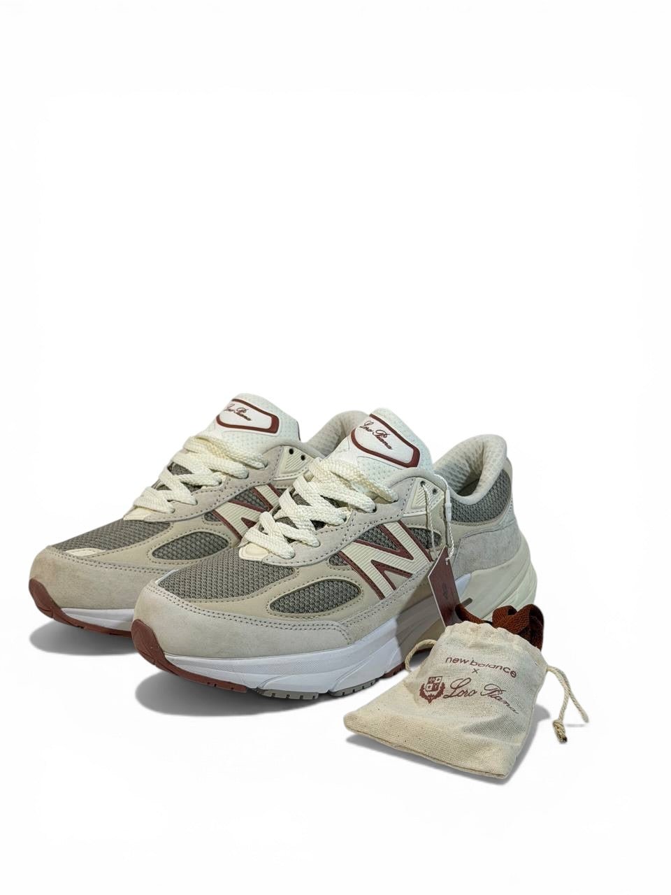 New Balance x Loro Piana 990v6 Beige Sneakers 🤍✨ Quiet Luxury Edition - MASTERPIECE