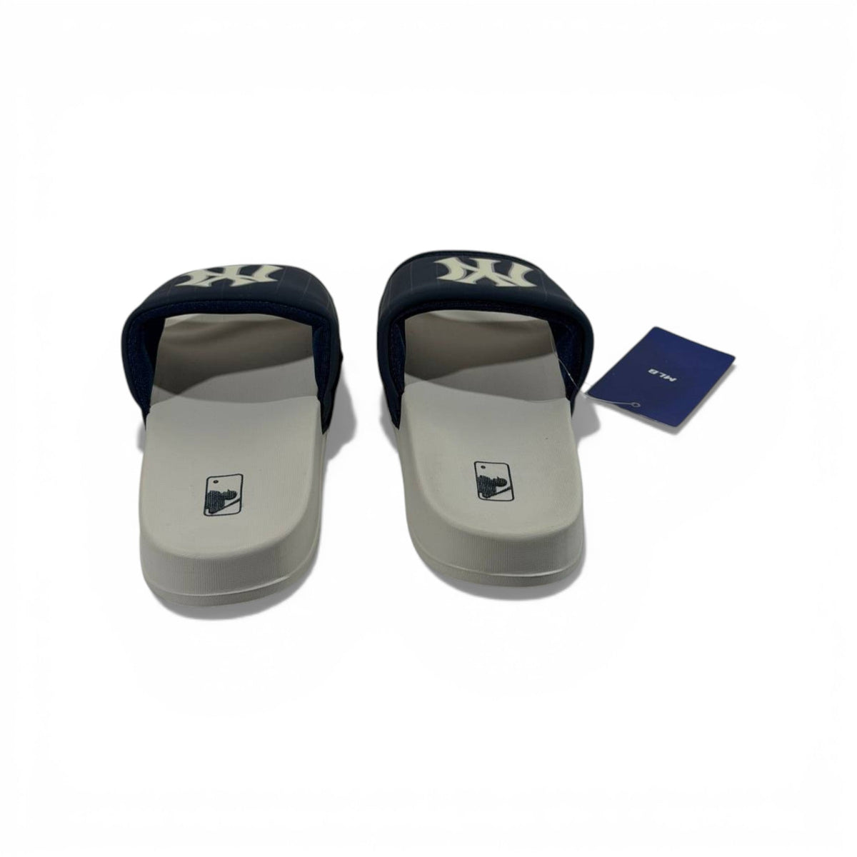 ⚾ New York Yankees Classic Slides – Navy & Cream Edition 💙🤍 - MASTERPIECE