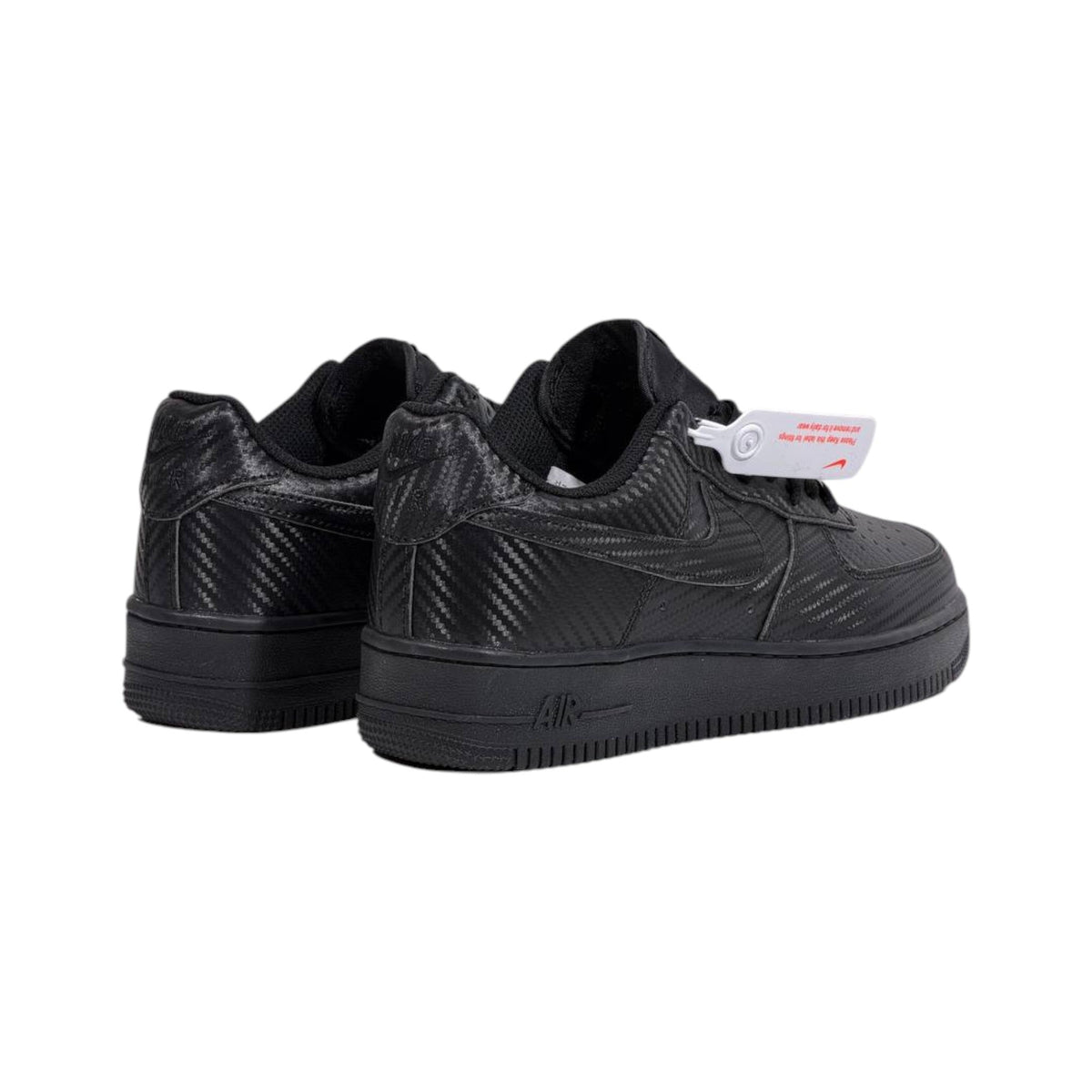 🖤🔥 Nike Air Force 1 Low Carbon Fiber Triple Black Sneakers – Luxury Streetwear Classic Shoes 👟⚡ - MASTERPIECE