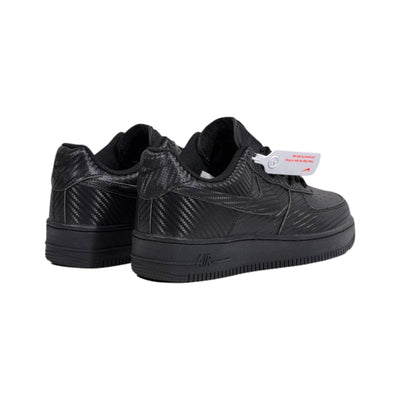 🖤🔥 Nike Air Force 1 Low Carbon Fiber Triple Black Sneakers – Luxury Streetwear Classic Shoes 👟⚡ - MASTERPIECE