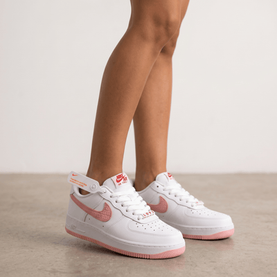 Nike Air Force 1 Pink Embroidery 🤍🌸👟 - MASTERPIECE