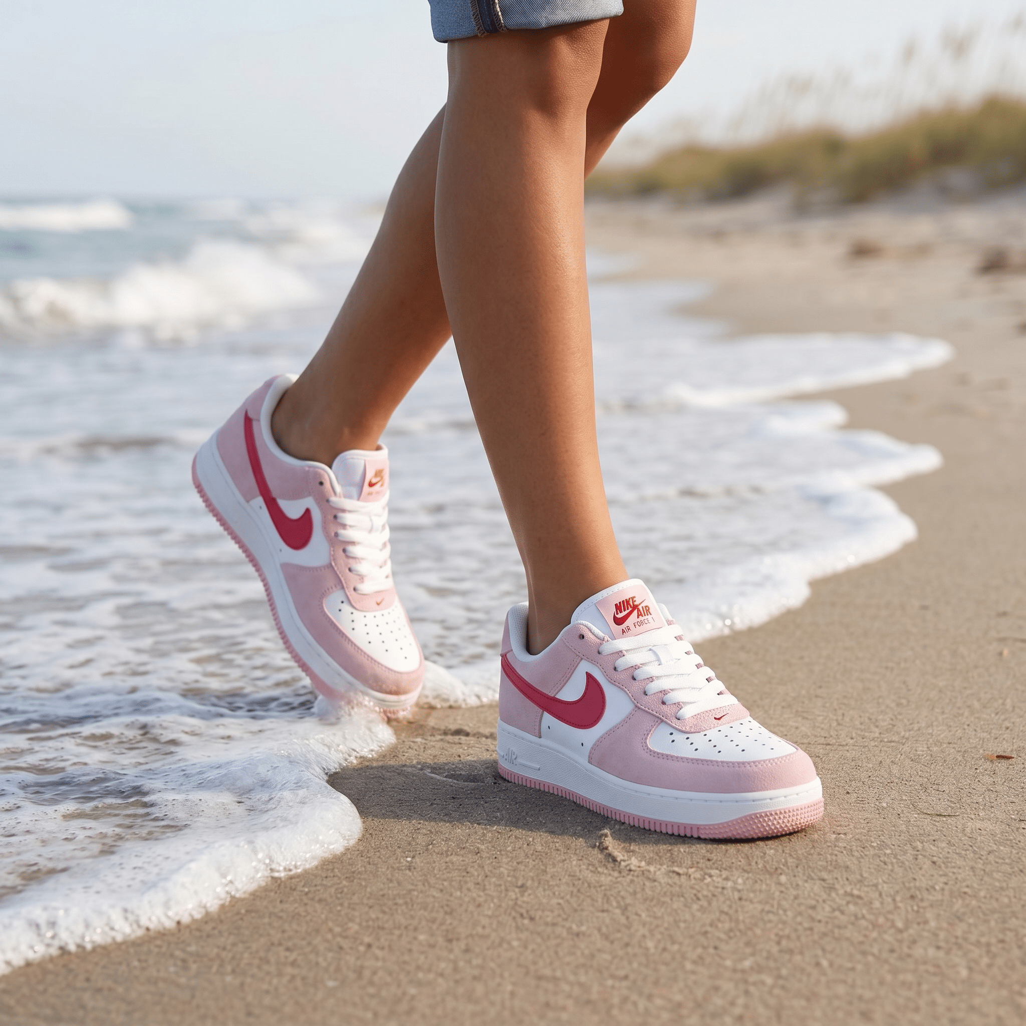 Nike Air Force 1 Pink Rose 🌸🤍💗 - MASTERPIECE