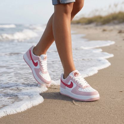 Nike Air Force 1 Pink Rose 🌸🤍💗 - MASTERPIECE