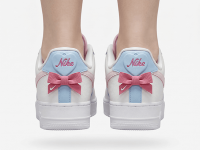 Nike Air Force 1 Pink Velvet Charm 🌸👟💕 - MASTERPIECE